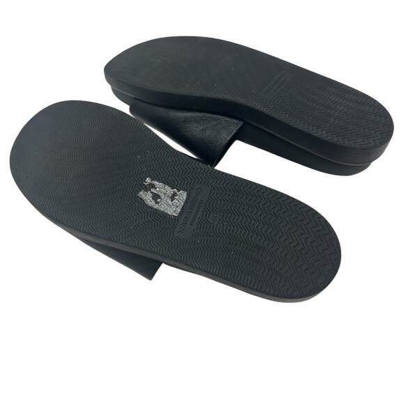 Vagabond Erin Leather Slide Sandals Chunky Platform Black Size 41 US 11 - Picture 11 of 13